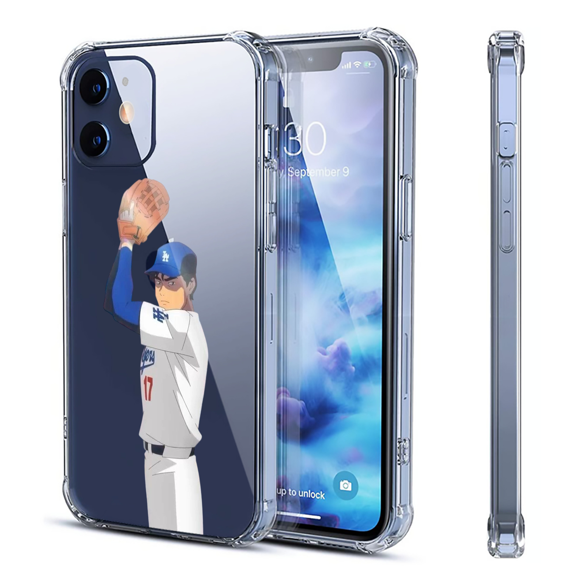  Clear IPhone 12 Case – Soft TPU With UV Print – Enhanced Drop Protection, Precise Fit, Anti-Fingerprint, Customizable Design, Scratch-Resistant, Yellow-Resistant